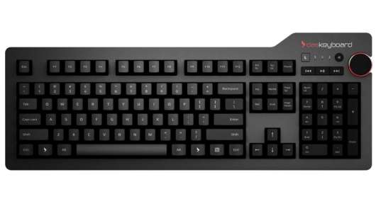 Das Keyboard 4 Root Mekaniskt tangenbord, Cherry MX Blue, NO Layout, s