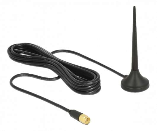 Delock LTE / GSM / UMTS Antenna SMA plug 3 dBi