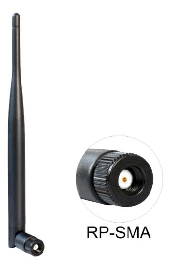 Delock WLAN 802.11 ac/a/b/g/n Antenna RP-SMA plug 4 - 5 dBi omnidirect