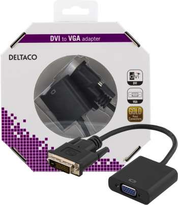 DELTACO DVI-adapter