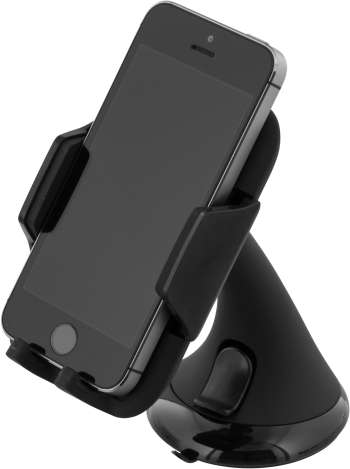 DELTACO Hållare för smartphone, justerbart fäste med sugpropp, svar