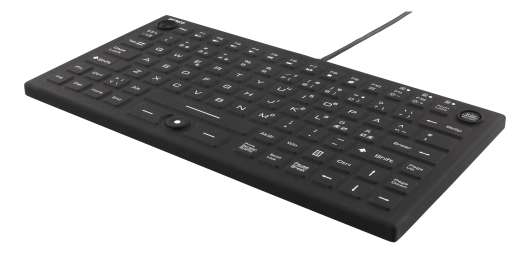 DELTACO Mini tangentbord i silikon