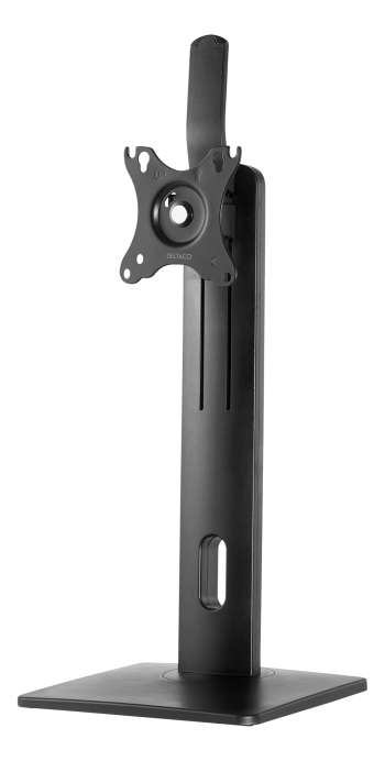 Deltaco office vertical lift single monitor stand