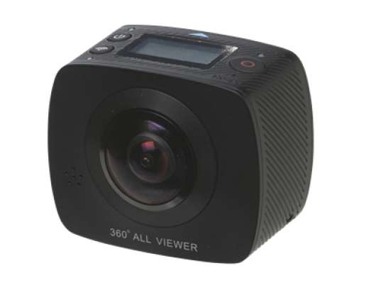 Denver ACV-8305W, 360 graders HD Actionkamera, 220°, WiFi, 2x4MP CMOS Sensor