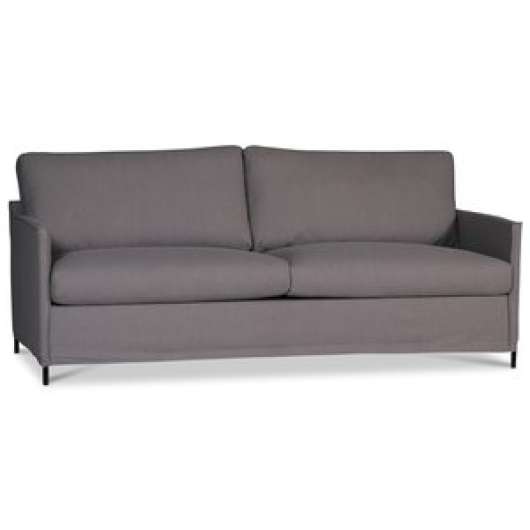 Depart 2-sits soffa med avtagbar klädsel brun