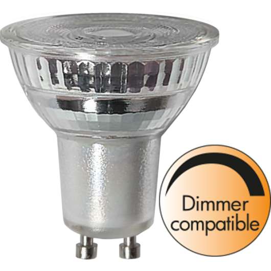 Dimmerkompatibel LED Spotlight, GU10, 2700K, 400lm, Varmvit
