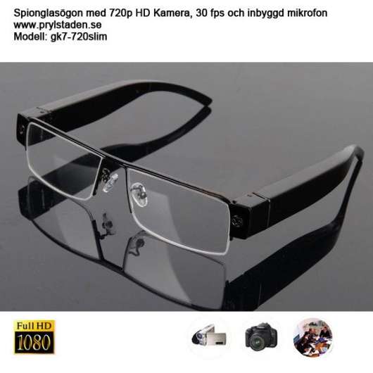 Diskreta Spionglasögon 720p slim