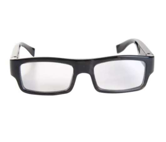 Diskreta Spionglasögon med inbyggd kamera