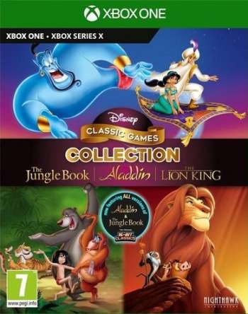 Disney classic games collection the jungle book aladdin and the lion king