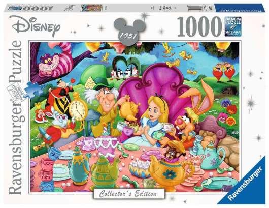 Disney Collectors Edition Alice In Wonderland 1000Pc Jigsaw Puzzle