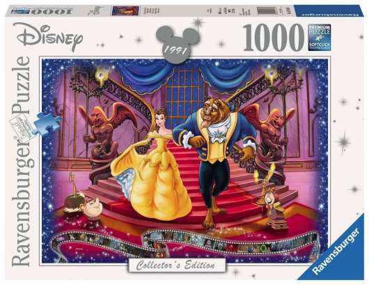 Disney Collectors Edition Beauty & The Beast 1000Pc Jigsaw Puzzle