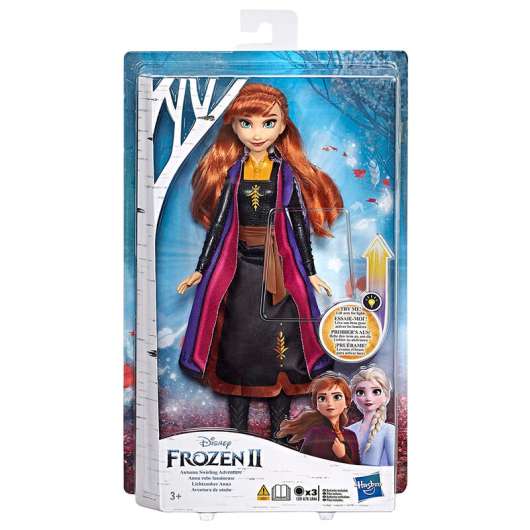 Disney Frozen 2 Light Up Fashion Doll Anna