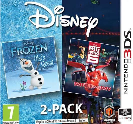 Disney Frozen Big Hero 6 Double Pack
