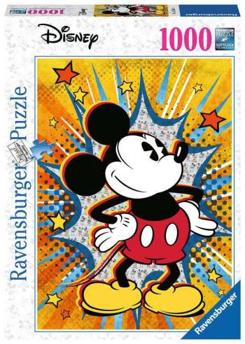 Disney Jigsaw Puzzle Retro Mickey Mouse