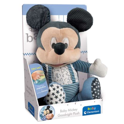 Disney Mickey sleeps with you plush toy