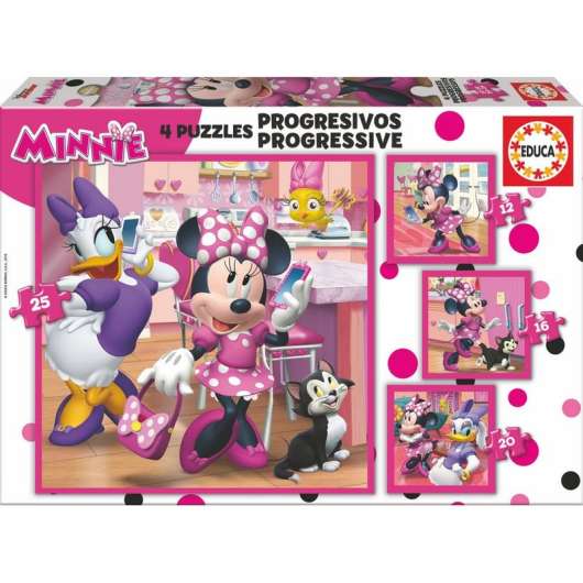 Disney Minnie and the Happy Helpers puzzle 12-16-20-25pcs