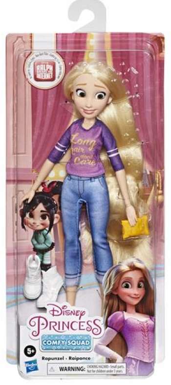 Disney Princess Comfy Squad Fashion Doll Rapunzel