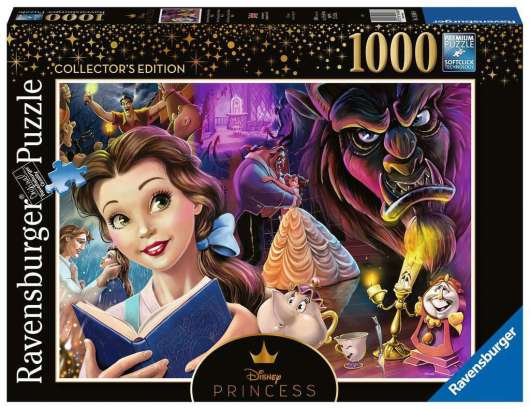 Disney Princess Heroines No2 Beauty & The Beast 1000Pc Jigsaw Puzzle