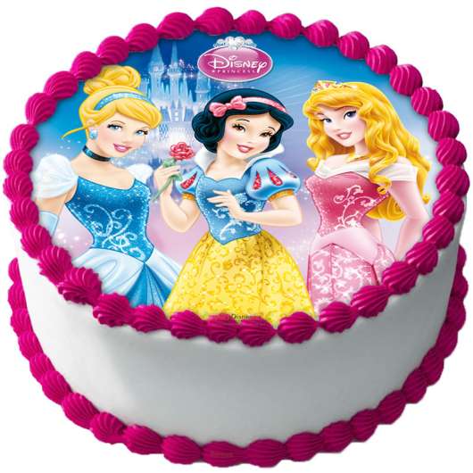 Disney Prinsessor Tårtoblat A