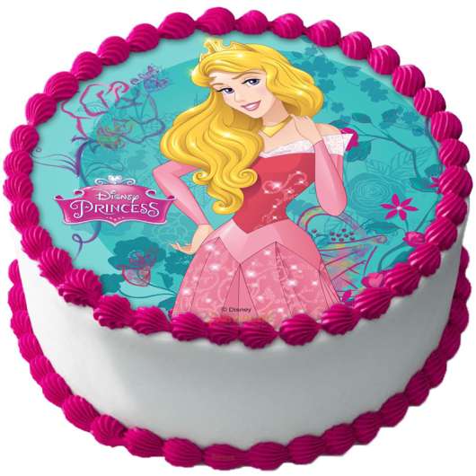 Disney Prinsessor Tårtoblat Sockerpasta C