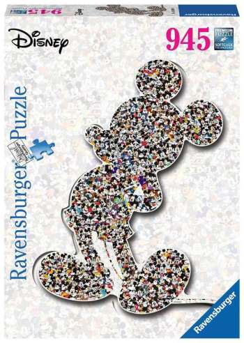 Disney Shaped Jigsaw Puzzle Mickey Mouse