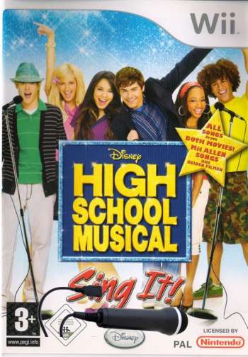 Disney Sing It High School Musical Inkl. 1 Mikrofon