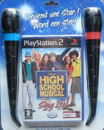 Disney Sing It High School Musical Inkl. 2 Mikrofoner