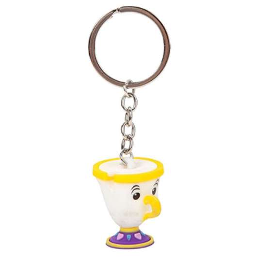 Disney the Beauty and the Beast Chip keychain