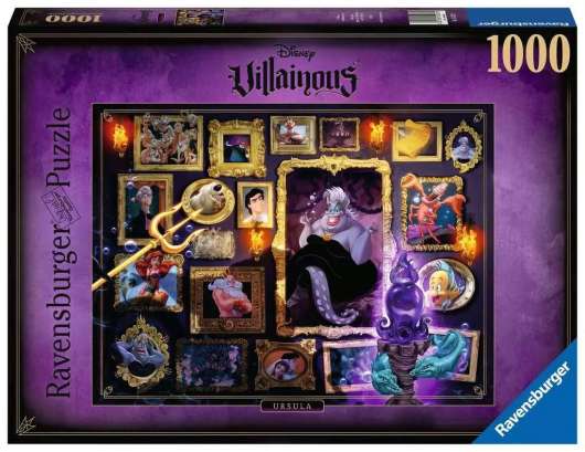 Disney Villainous Jigsaw Puzzle Ursula