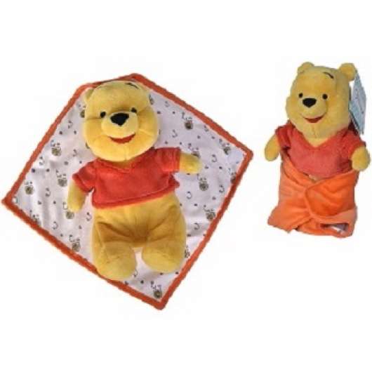 Disney Winnie The Pooh Winnie plush toy blanket 25cm