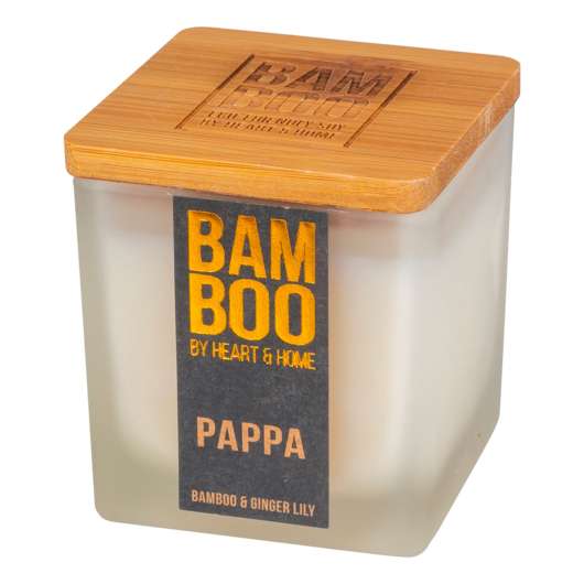 Doftljus i Behållare Bamboo Pappa