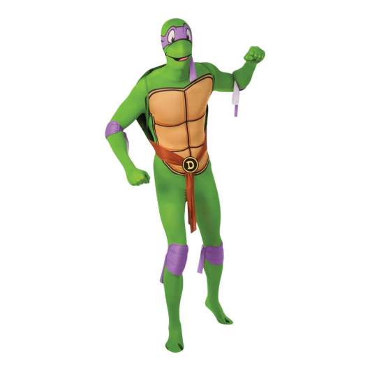 Donatello Second Skin Maskeraddräkt - Large