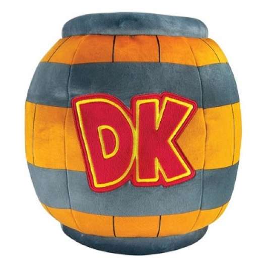 Donkey Kong Barrel Plush 31cm