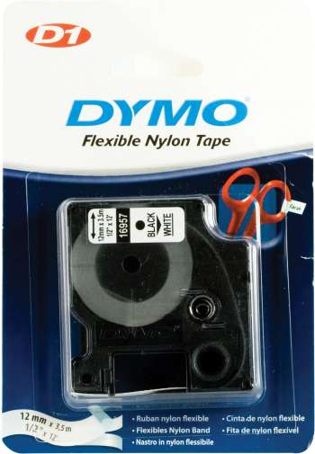 DYMO D1 märktejp flex nylon 12mm