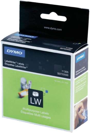 DYMO LabelWriter universaletiketter 19x51mm / 1x500st