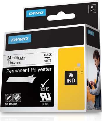 DYMO RhinoPRO märktejp perm polyester 24mm