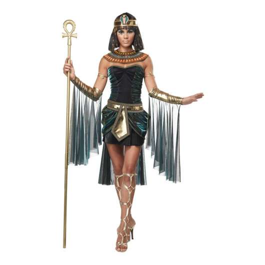 Egyptisk Gudinna Maskeraddräkt - Large