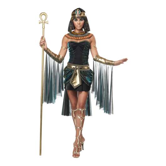 Egyptisk Gudinna Maskeraddräkt - Medium