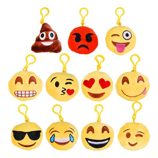 Emoji Nyckelring - 4. Stick out tongue
