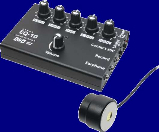 EQ-10 Väggmikrofon med equalizer och 5 olika frekvensband