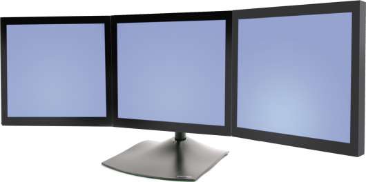 Ergotron bordsstativ för 3 monitorer horisontellt
