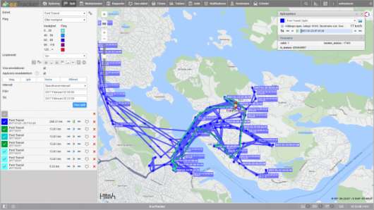 ezTracker Livespårning av GPS Trackers, Realtidsspårning & Live GPS Tracking, Körjournal