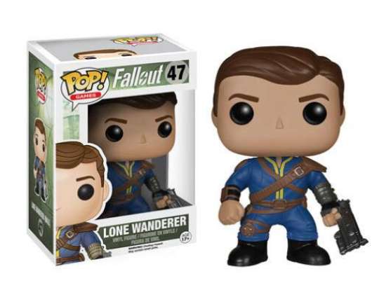Fallout 47 Lone wanderer figur, POP-figur