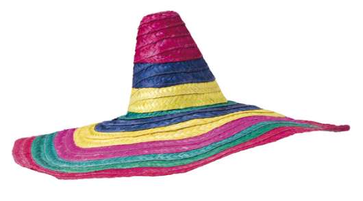 Färgrik Sombrero