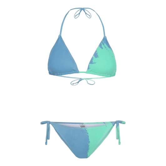 Färgskiftande Bikini Blå/Grön - Small