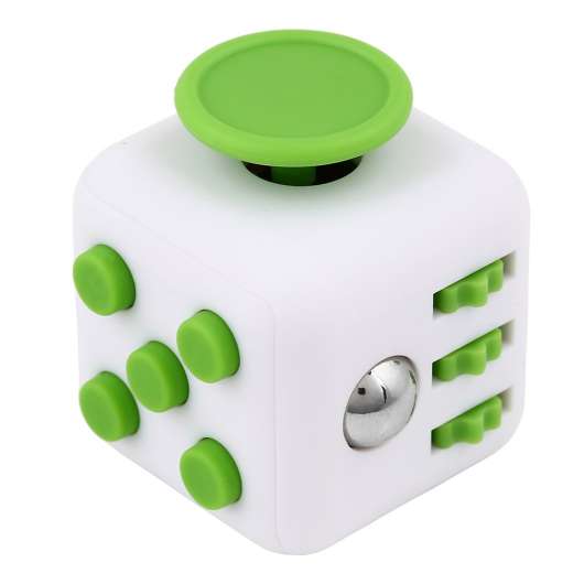 Fidget Cube Fidget Toy - Svart/Svart