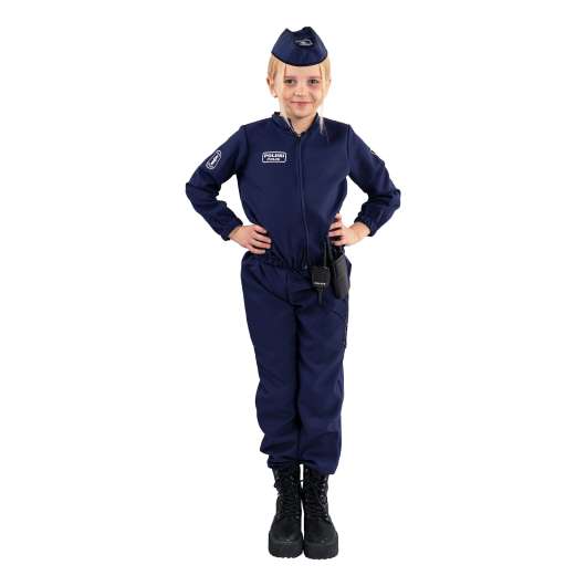 Finsk Polis Barn Maskeraddräkt - Small