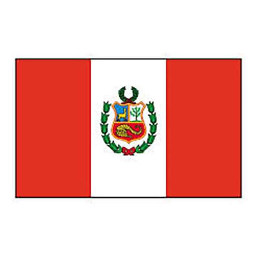 Flagga Peru