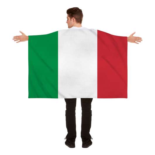 Flaggcape Italien - One size