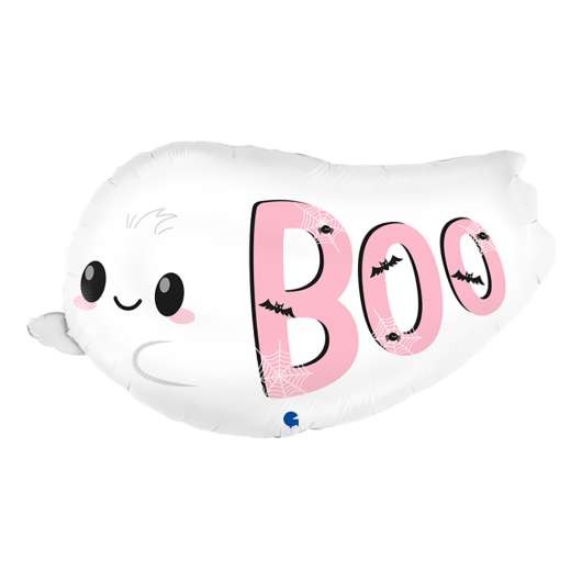 Folieballong Chubby Boo Ghost - 86 cm